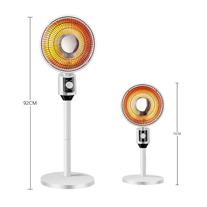전기히터 선풍기형 가정용 업소용 사무실 난로 탁상스탠드 히터