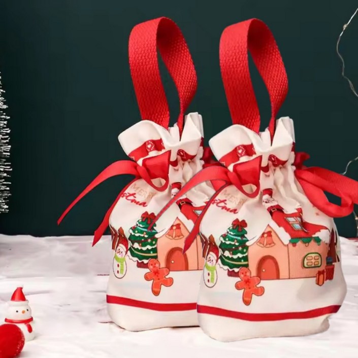 나성 크리스마스 소원주머니 미니가방 복조리가방