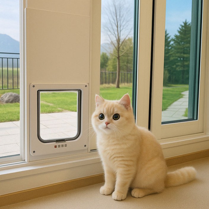 펫도어 베란다펫도어 강아지문 고양이문 강아지안전문 고양이안전문 캣도어 펫도어시공 견문 강아지출입문 고양이출입문 방묘문 고양이배변