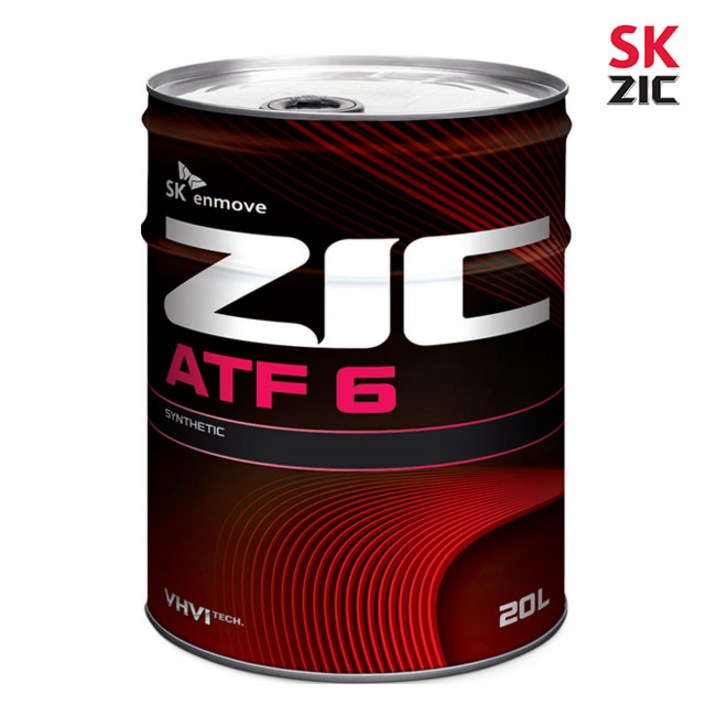 SK엔무브 지크 ATF 6 미션오일 SP4M 20L 자동변속기유, 6단 미션오일, 1개, ATF6