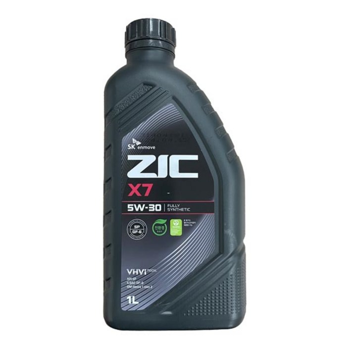 ZIC X7 5W30 SP 1L 가솔린 엔진오일, 1개, 5w30