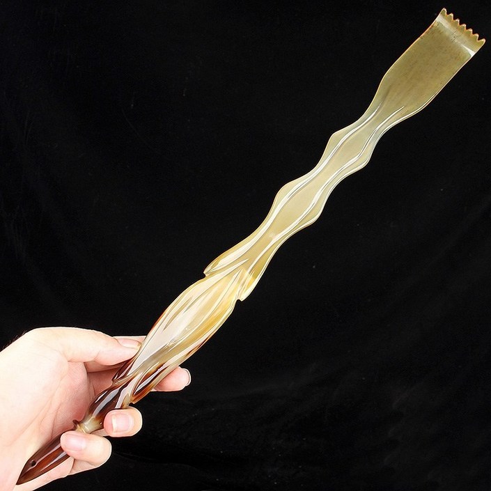 물소뿔 효자손 우각 어르신 등긁개 효도선물 고급