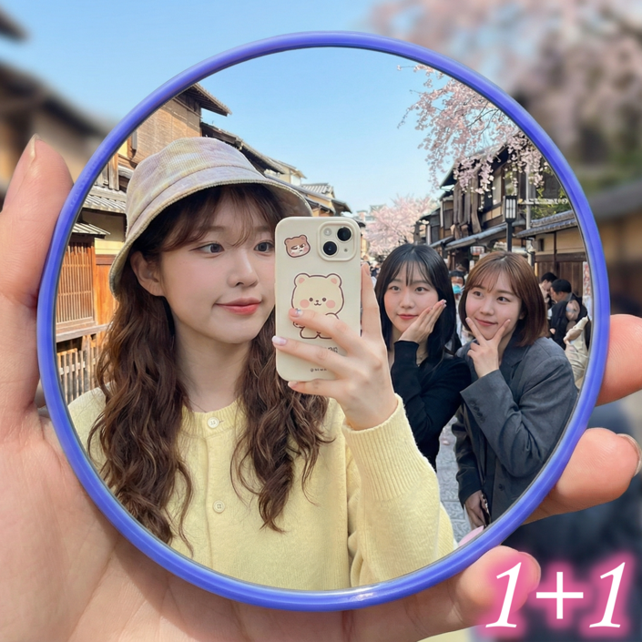 슈나온 1+1 여행용 셀카 인스타 거울샷 볼록거울