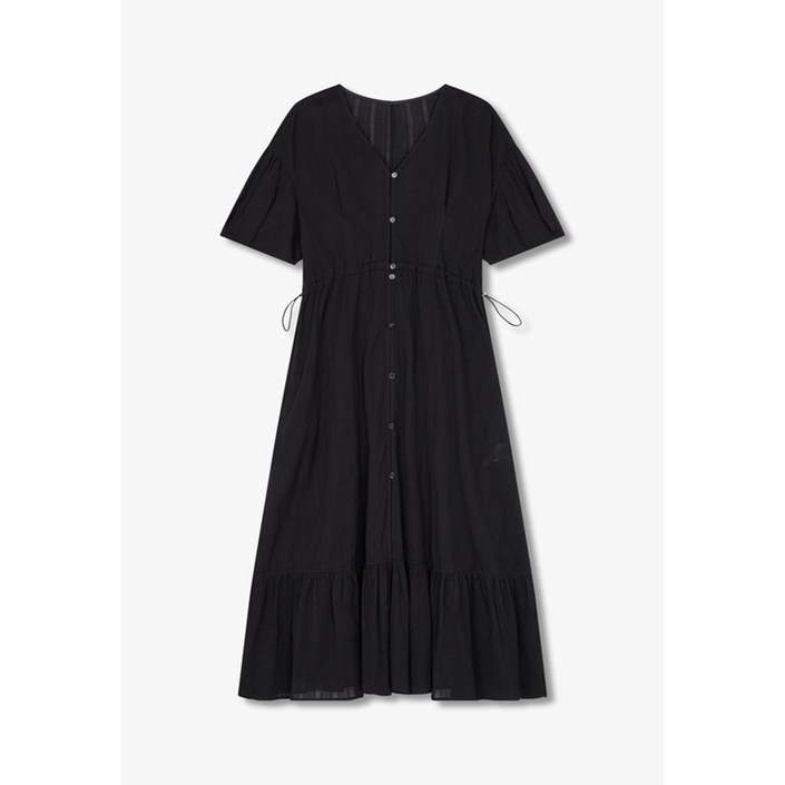 [AK플라자] [보브] 숏 슬리브 브이넥 셔츠 원피스 7155237201