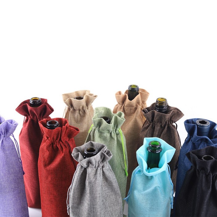 와인 포장 유리병 선물 포장 와인 파우치 케이스 블라인드 테스트