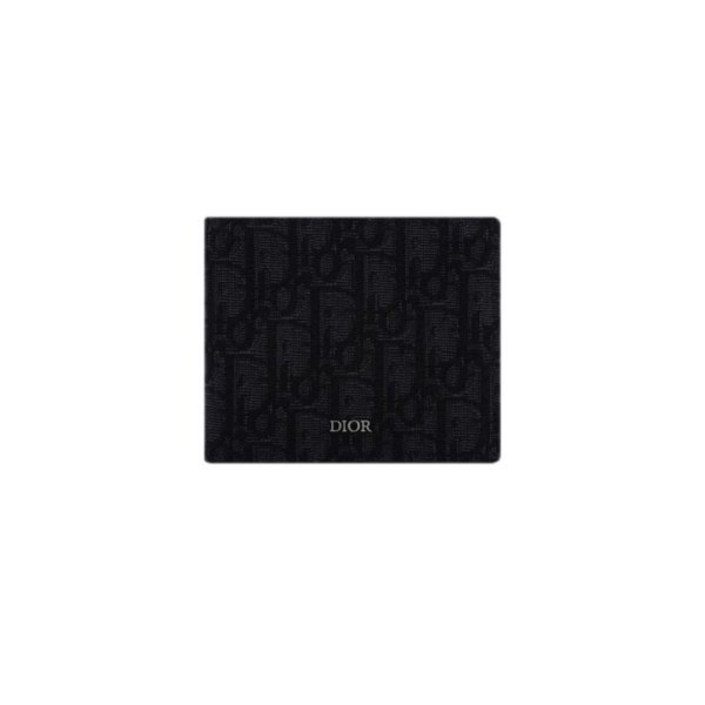 [디올] [명품] 지갑 블랙  오블리크 자카드 2OBBH027YSE H03E 2OBBH02