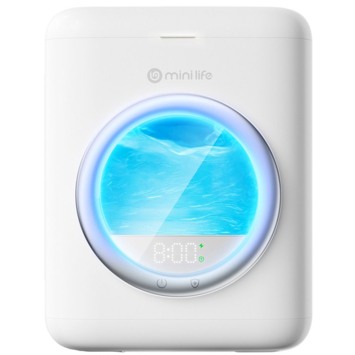 Mini life 미니 세탁기 2L용량 무선 방수 속옷 양말 아기옷 전용 살균 충전식 4000mAh