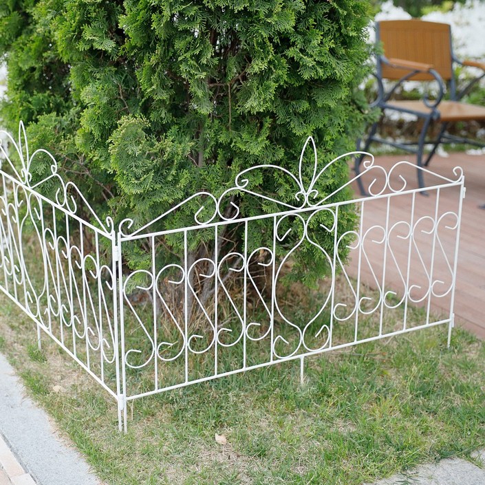 크라운 플랜트 파티션 5개 1세트 (총 500*44cm), 화이트