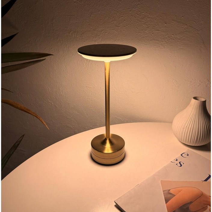 땡스투 미드센추리 무선 스탠드 터치 무드등 수면 침실 LED 거실 인테리어 수면등 C타입 충전식