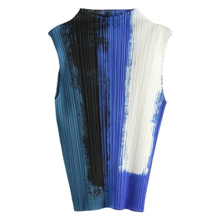 플리츠플리즈이세이미야케 painteffect pleated top