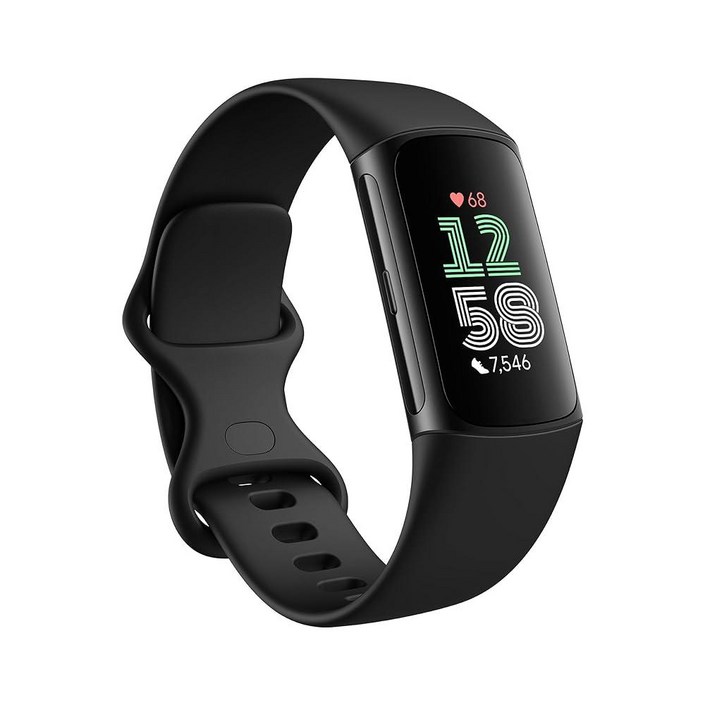 핏빗 차지6 피트니스 손목시계 트래커 트랙커 Fitbit Black Case