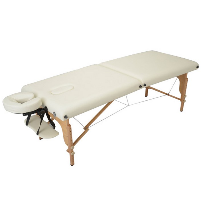 세븐뷰티 접이식 마사지 침대, 접이식마사지침대 V004아이보리
