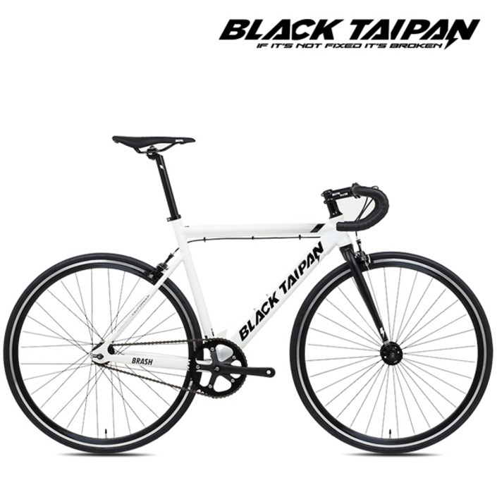 블랙타이판 알루미늄 픽시자전거 브래쉬 700C 반조립