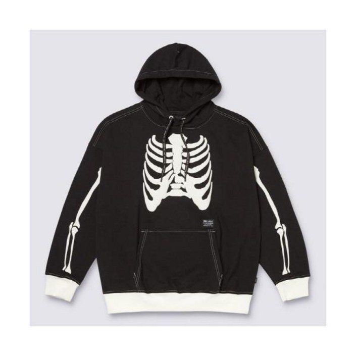 AK플라자 VANS 공용 아시아 아티스트 컬렉션 SBTG 스켈레톤 후디 VN000KQ7BLK BLACK