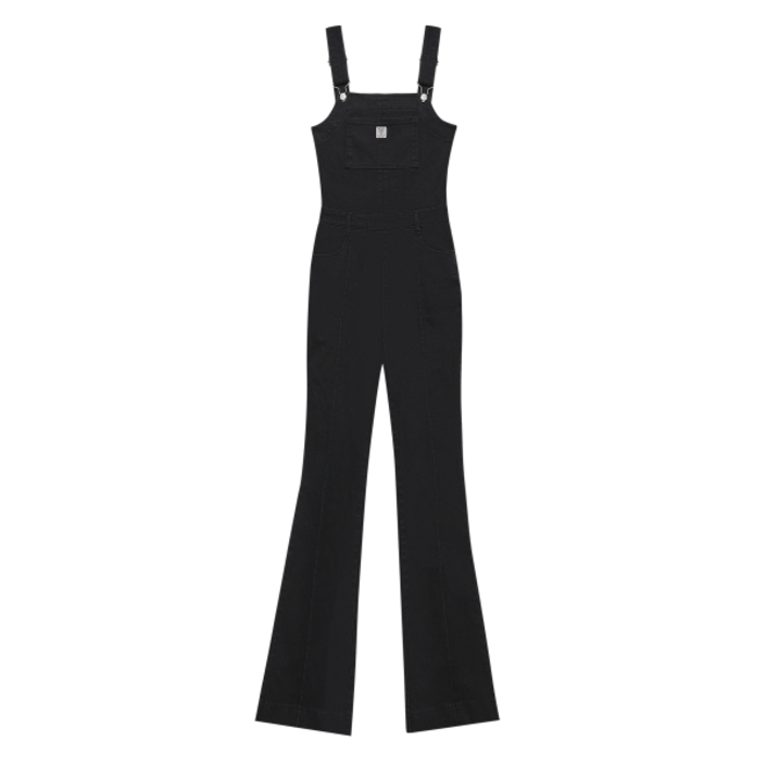 정품 인스턴트펑크 부츠컷 데님 오버롤