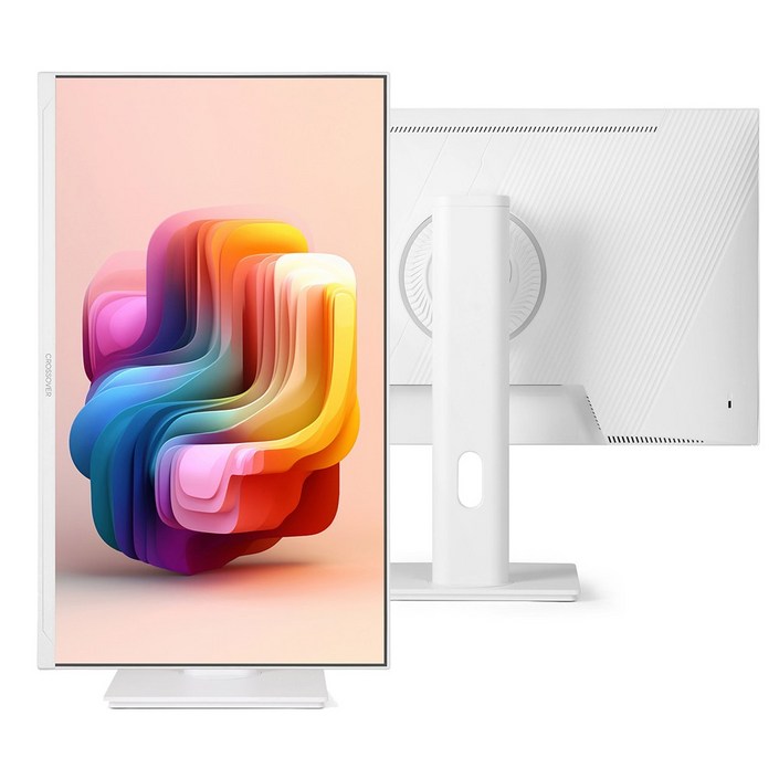 크로스오버 미켈란 27Q75M4 IPS QHD 400CD DCI-P3 멀티스탠드 27인치 모니터 무결점