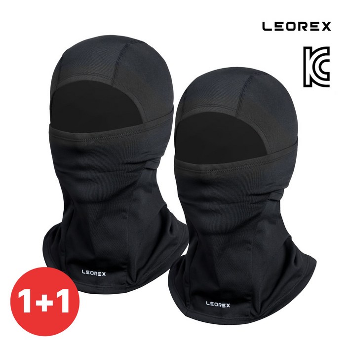 레오렉스 11 겨울 라이딩 스키 방한 마스크 기모 바라클라바 밀착형 후드 넥워머