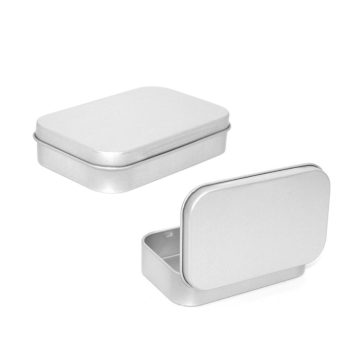 데코업 틴케이스 사각 무지(소) 9.5x6x2.1cm
