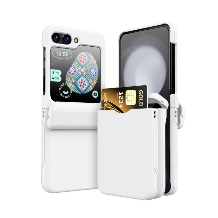 힙엔제이 카드수납 힌지보호 제트플립 케이스