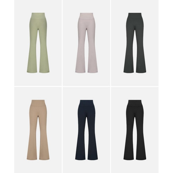 뮬라웨어 다리가 길어보이는에어플러스 부츠컷 레깅스6종택1 AWNFLG705JJ