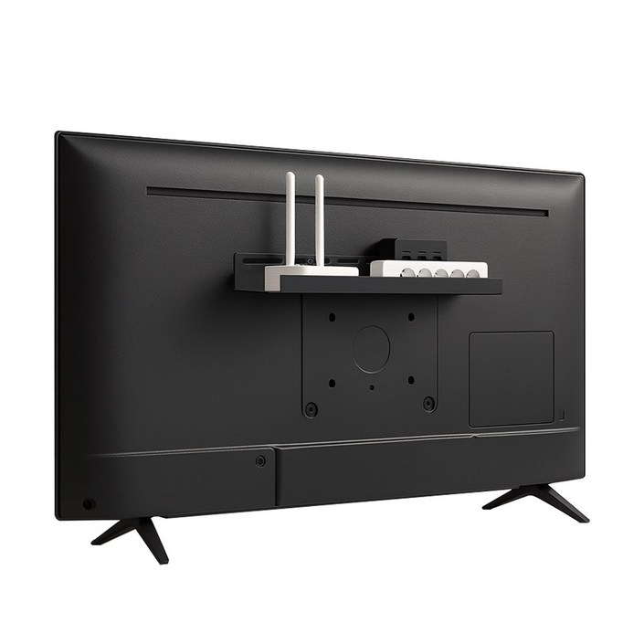 무타공 베사홀 선반 TV 모니터 셋탑박스 멀티탭 선정리 거치대 브라켓 중형 500