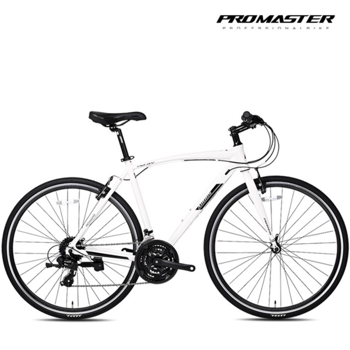 프로마스터 하이브리드자전거 에어리스24V 700C 시마노24단 조립별도