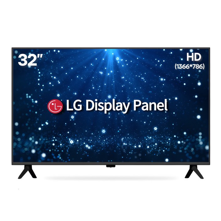 에어리브 LG IPS 정품패널 32인치 LED HD TV, XP32H, 고객직접설치, 스탠드형, 81cm32인치