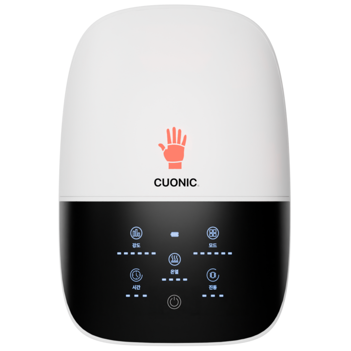 손가락 분리형 스트레칭 마사지기 핸디팟 온열 손 손목 마사지 기계, 화이트, SML-003