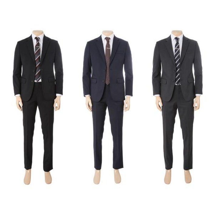 [_]레노마 24년 F/W 모100 고퀄리티 무광택 수입 블랙정장 6종택1 RPKMSJ08ANW1