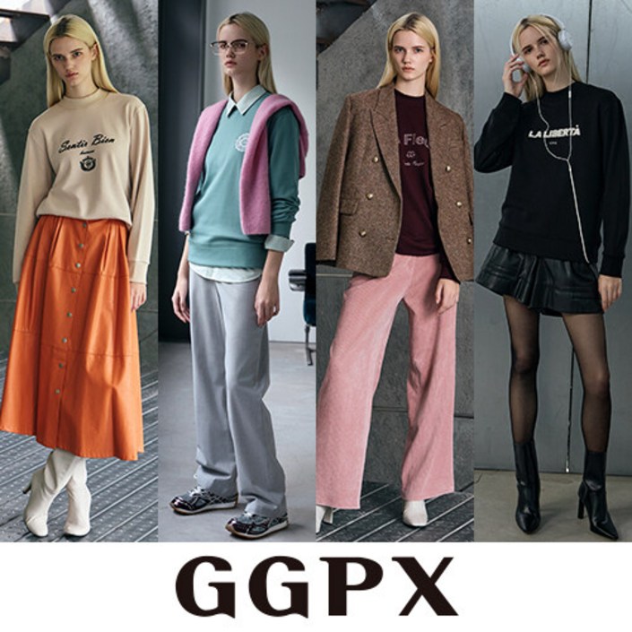 최초가77,000원 GGPX 레터링 스웨트 셔츠 4종