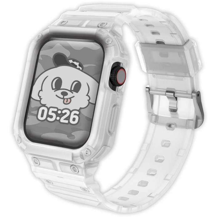 아이메이드잇 애플워치 호환 풀커버 일체형 실리콘 스트랩