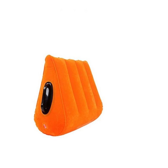 휴대용 에어 등받이 허리쿠션 공기주입 침대헤드 지지대