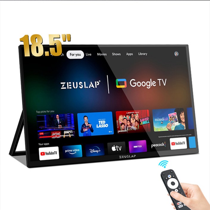 제우스랩 ZEUSLAP Z18TV PRO 모니터 터치형 모니터 휴대용 보조모니터, Z18TV PRO