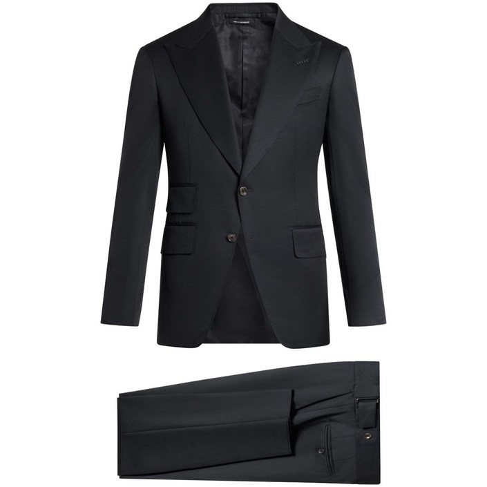 톰포드 오코너 울 모헤어 혼방 수트