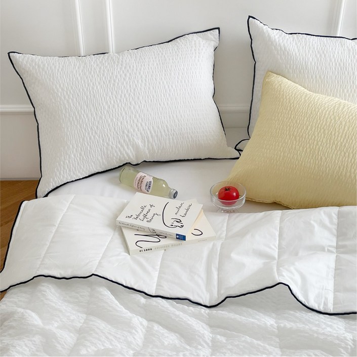 밍밍밍 순면 시어서커 여름 이불 세트