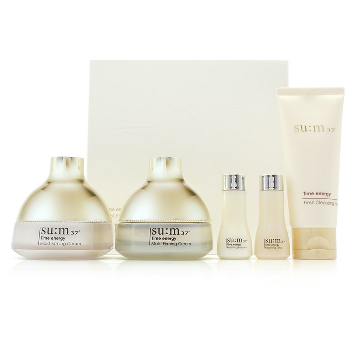 숨37도 타임 에너지 모이스트 퍼밍 크림 130ml 대용량 스페셜세트, 130g, 1개 숨37도 타임 에너지 모이스트 퍼밍 크림 130ml 대용량 스페셜세트, 130g, 1개