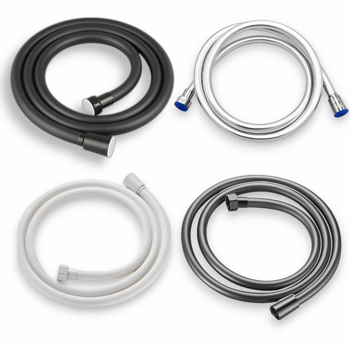 뉴바스 주름없는 튜브 샤워 호스 물때 방지