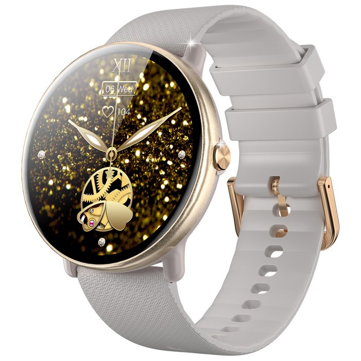 통화 스마트워치 Y6 OLED 고화질 AOD기능, 골드