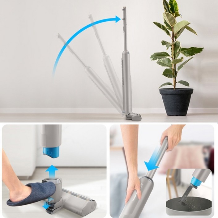 삼성 무선 핸디-스틱청소기  강력흡입 먼지통-물세척 마루-틈새브러시 셀프스텐딩-T3