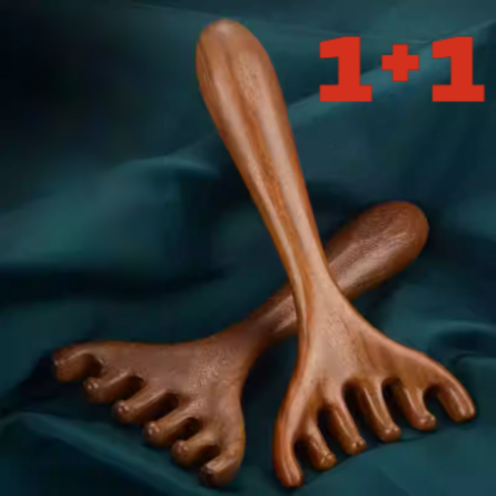 11 두피 괄사 마사지 빗 순환 얼굴 마사지기 머리