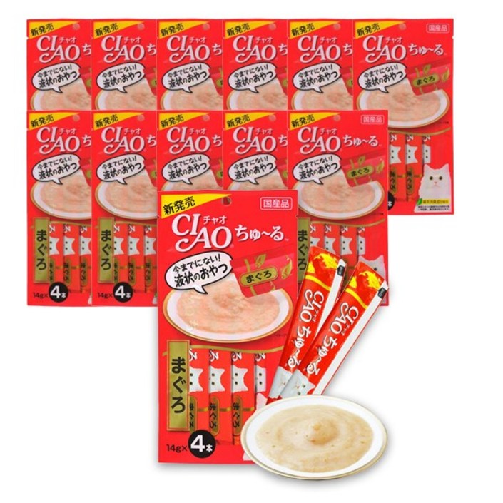 챠오츄르 고양이 짜먹는 간식