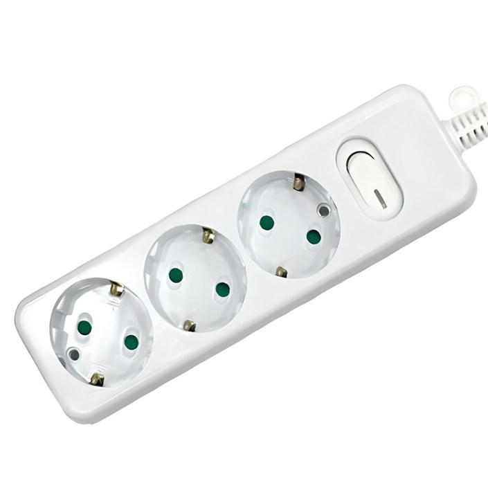 다조아 안전 스위치 멀티탭 3구