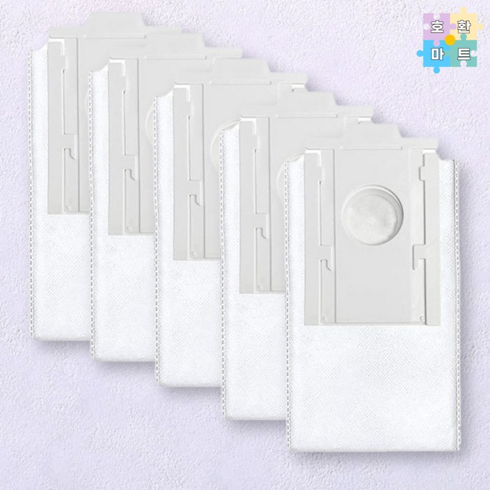 삼성 비스포크 제트봇 VR30T85514W 먼지봉투 5매 호환품, 단일상품, 5개 삼성 비스포크 제트봇 VR30T85514W 먼지봉투 5매 호환품, 단일상품, 5개