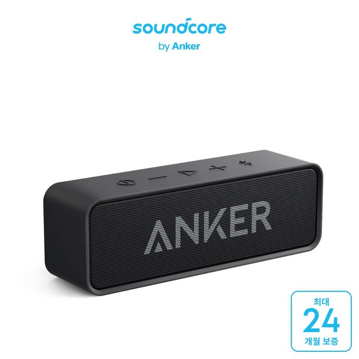 앤커 사운드코어 블루투스 무선 스피커, A3102, 블랙