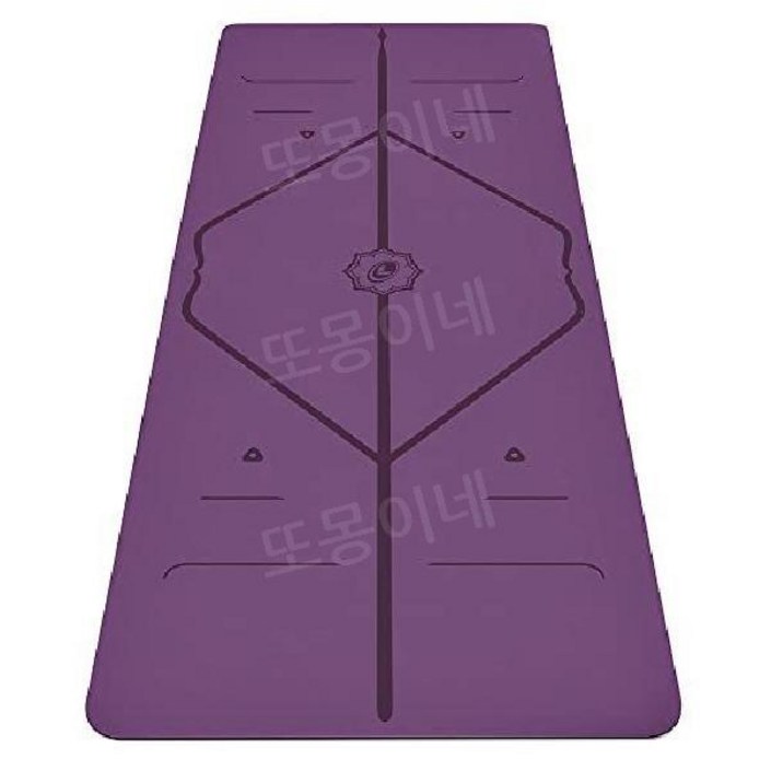 영국 정품 라이폼 천연고무 요가 매트 필라테스 Liforme 홈트매트