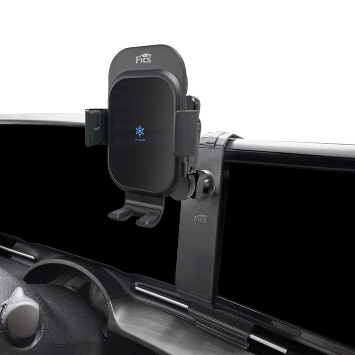 픽스 카니발KA4 디지털 계기판 차량용 핸드폰 충전거치대 세트, 1개