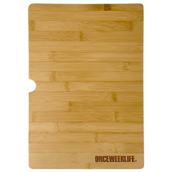 원스위크라이프 캠핑 IGT 테이블 대나무 원목 나무 덮개 상판 플레이트, 우드