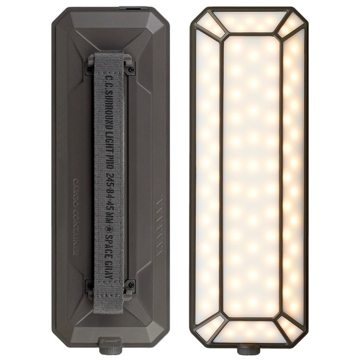 카고컨테이너 블루투스 캠핑랜턴 LED 메인랜턴 휴대용 서라운드프로, 1개, 그레이