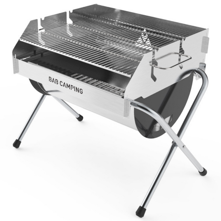 밥캠핑 프리미엄 접이식 바베큐그릴