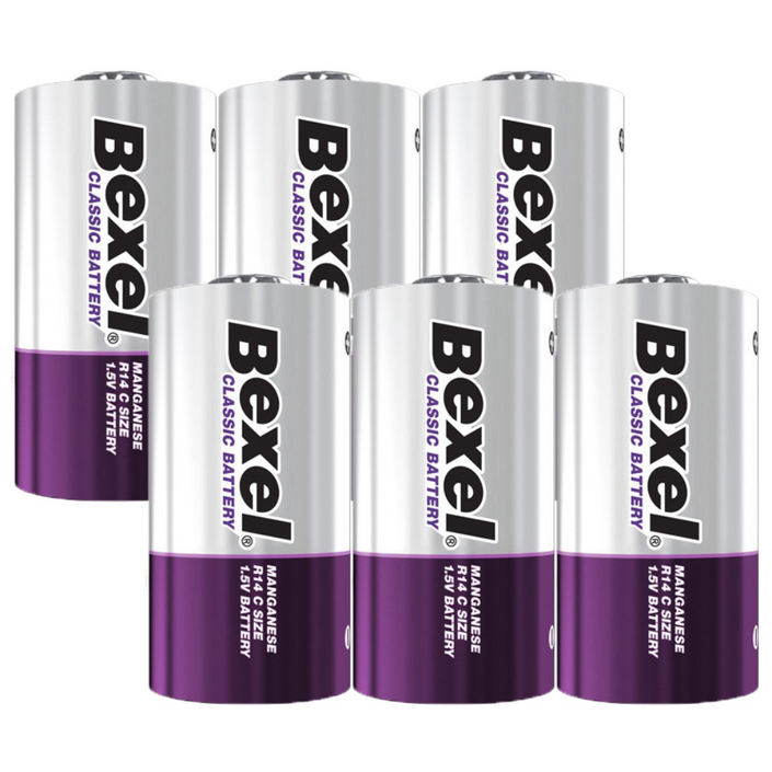 벡셀 망간 C형 건전지  R14